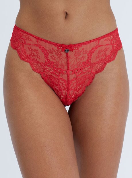 Mollie lace brazilian knickers