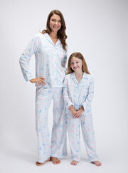 Kids' butterfly fleece pyjamas in a bag
