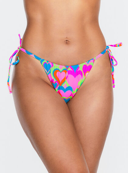 Dominica tie side brazilian bikini bottoms