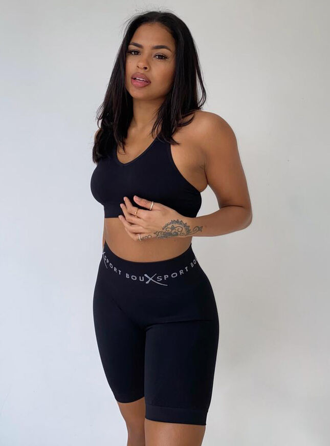 Boux Sport textured panel cycling shorts