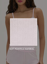 Rosebud pointelle short pyjama set