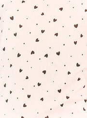 Kids heart print twosie pyjama set