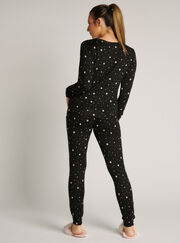 Star print twosie pyjama set