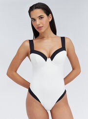 Rivoli monochrome swimsuit