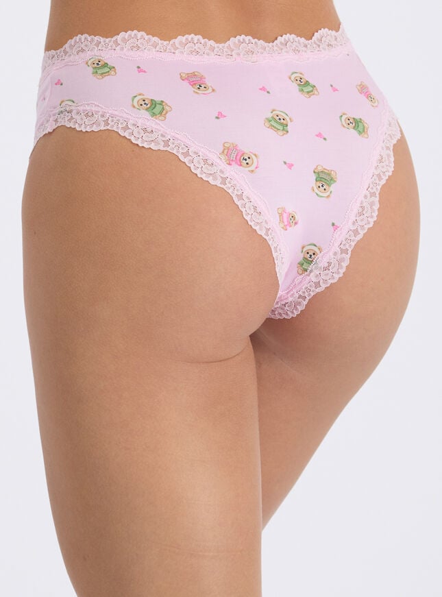 3 pack Tatiana print brazilian knickers