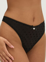 Maisy daisy flock thong