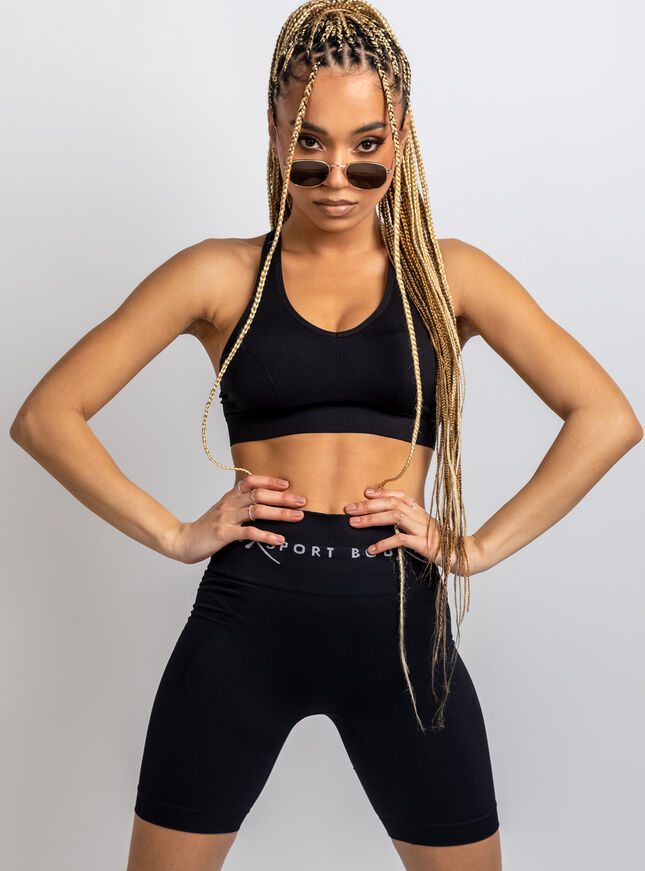 Boux Sport textured panel cycling shorts