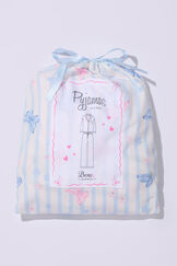 Wild butterfly fleece pyjamas in a bag