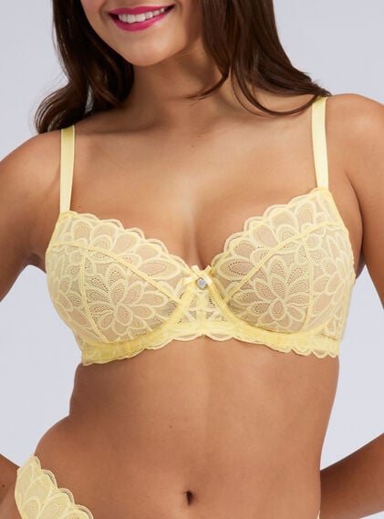 Eden lace balconette bra