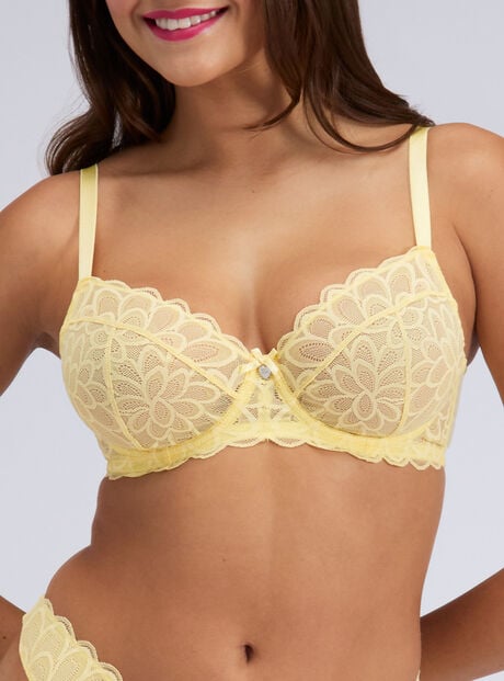 Eden lace balconette bra
