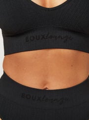 Ribbed seamless lounge thong