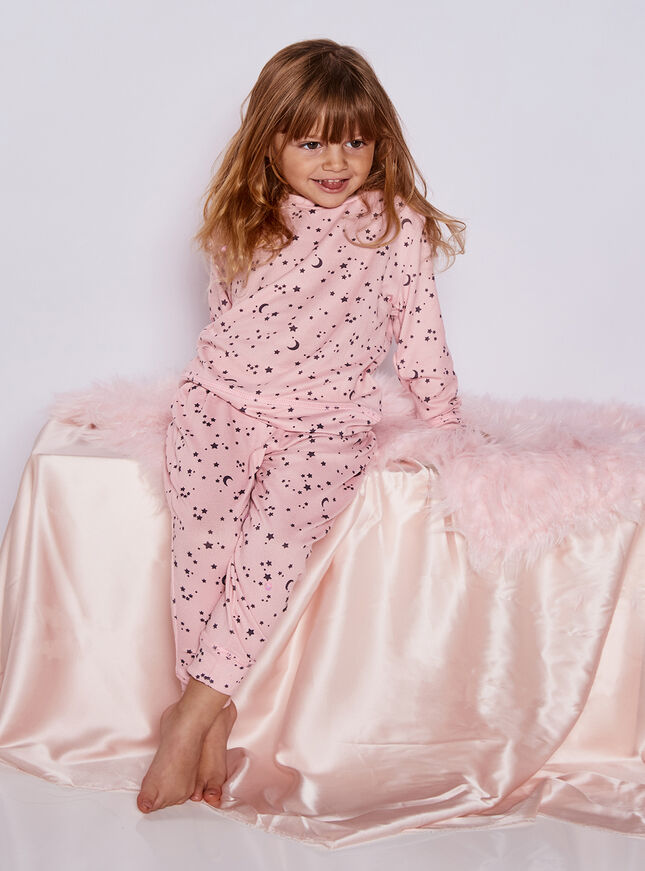 Mini Night sky print twosie pyjamas