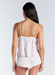Kaya satin cami short pyjama set