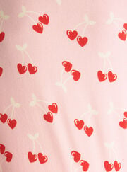 Cherry print twosie pyjama set