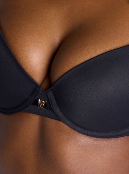 Ultra light microfibre plunge t-shirt bra