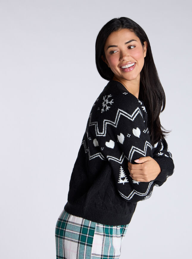 Fairisle knitted jumper