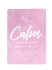 Calm sheet face mask