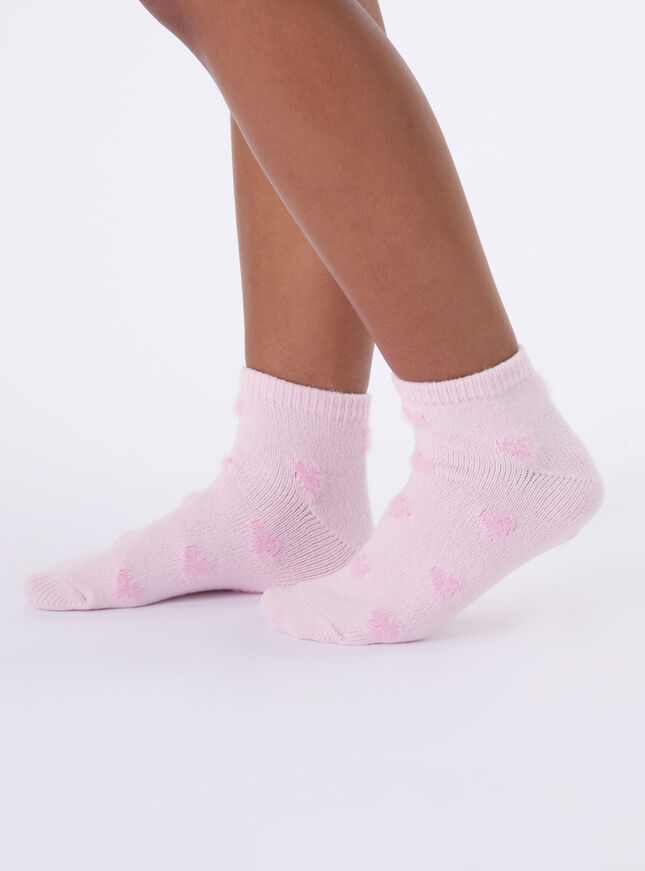 2 pack Dalmatian knitted trainer socks