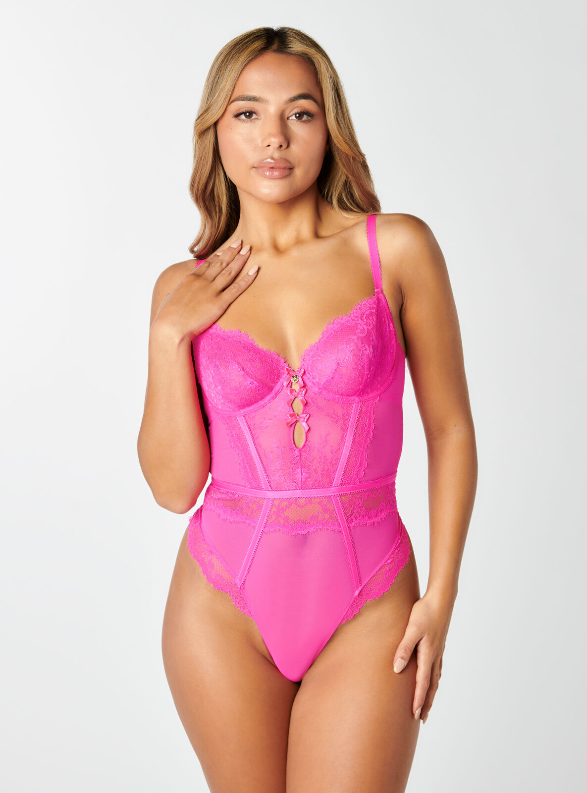 Boux Avenue Aubree body - Hot Pink - 30C