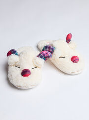 Reindeer mule slippers