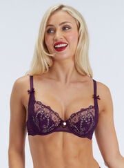 Rayanne embroidered balconette bra
