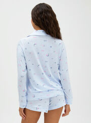 Moon & stars modal short pyjama set