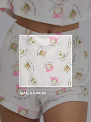 Matcha modal short pyjama set