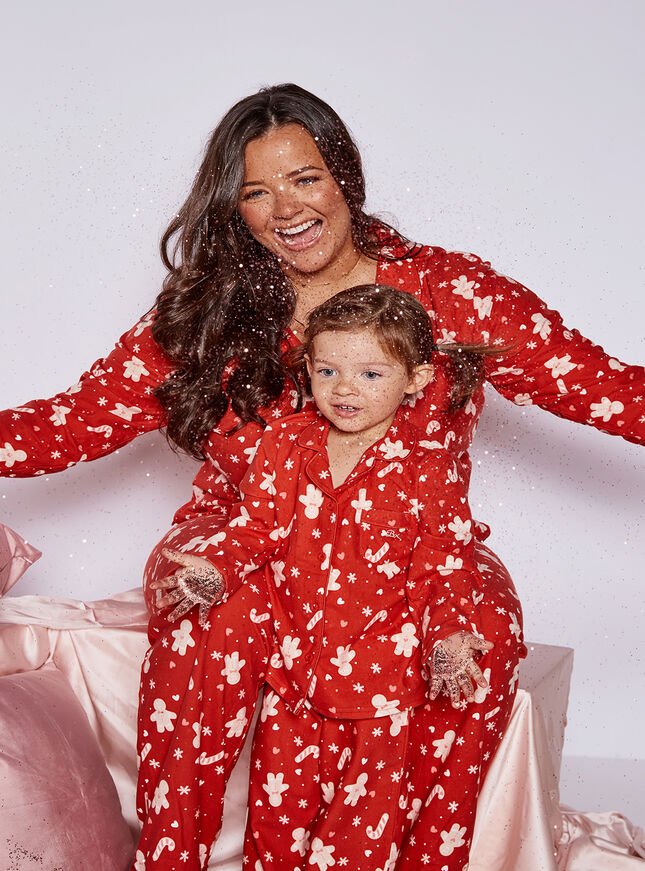 Mini Gingerbread pyjamas in a bag