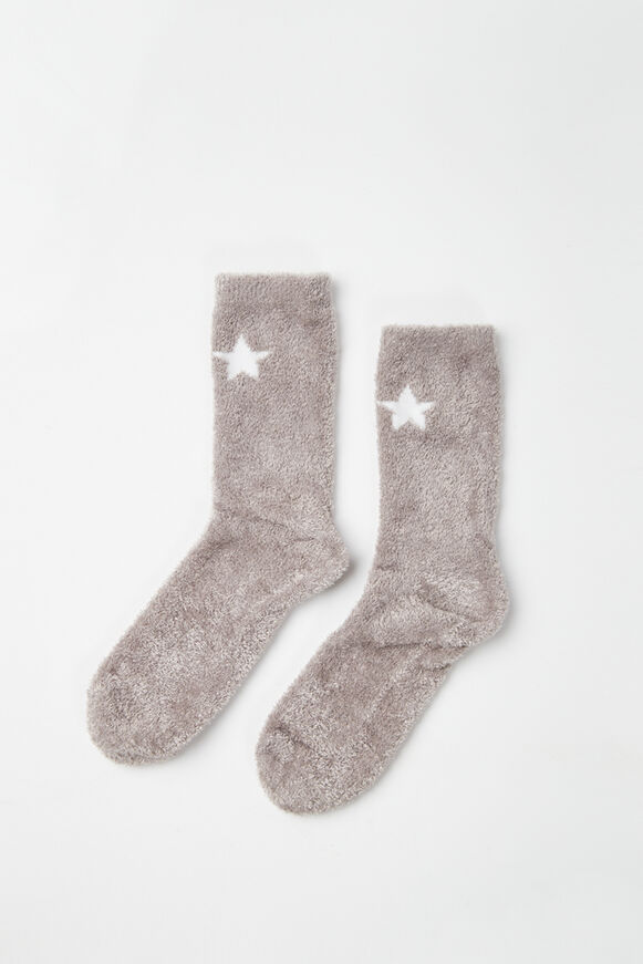 2 pack star cosy socks