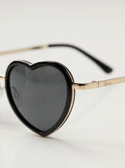 Black heart sunglasses