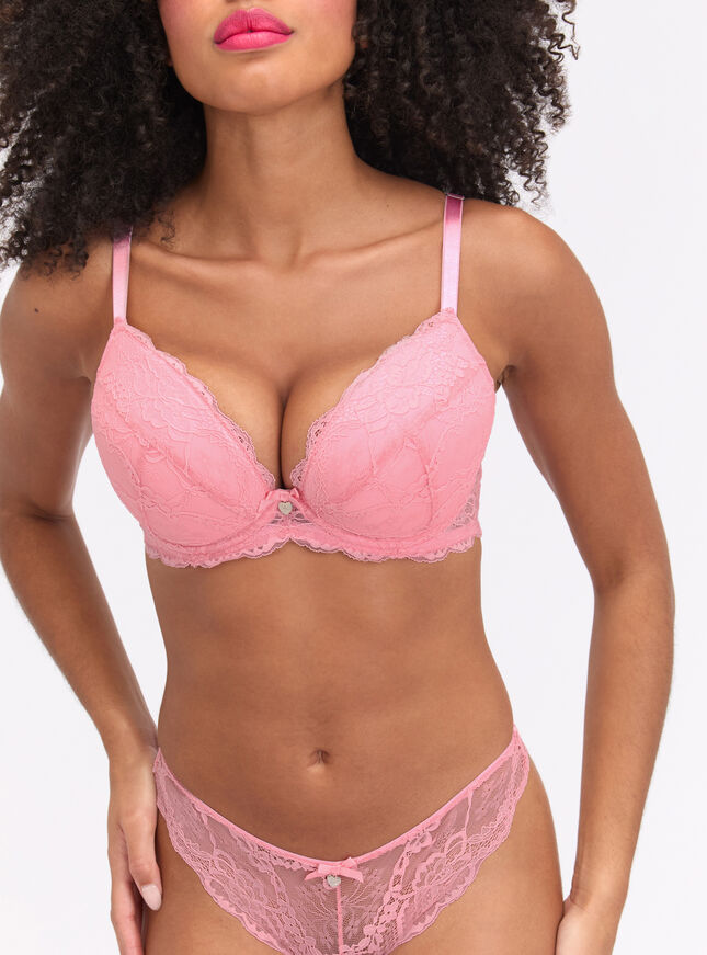 Mollie padded plunge bra