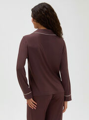 Piping modal long pyjama set