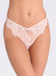 Lillian lace thong