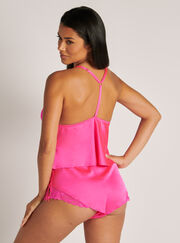 Lola satin cami pyjama set