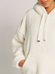 Fluffy oversized cosy hoodie