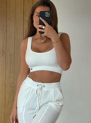Lillie waffle bralette