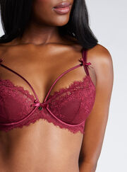 Yonina balconette bra