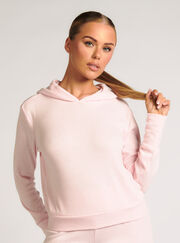 Lana ribbed hoodie top