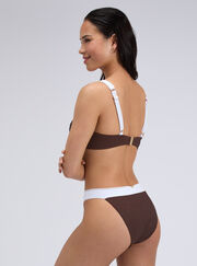 Rivoli picot balconette bikini top