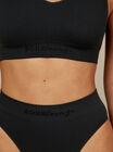 Ribbed seamless lounge bralette