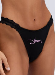 4 pack Valentines thongs gift box