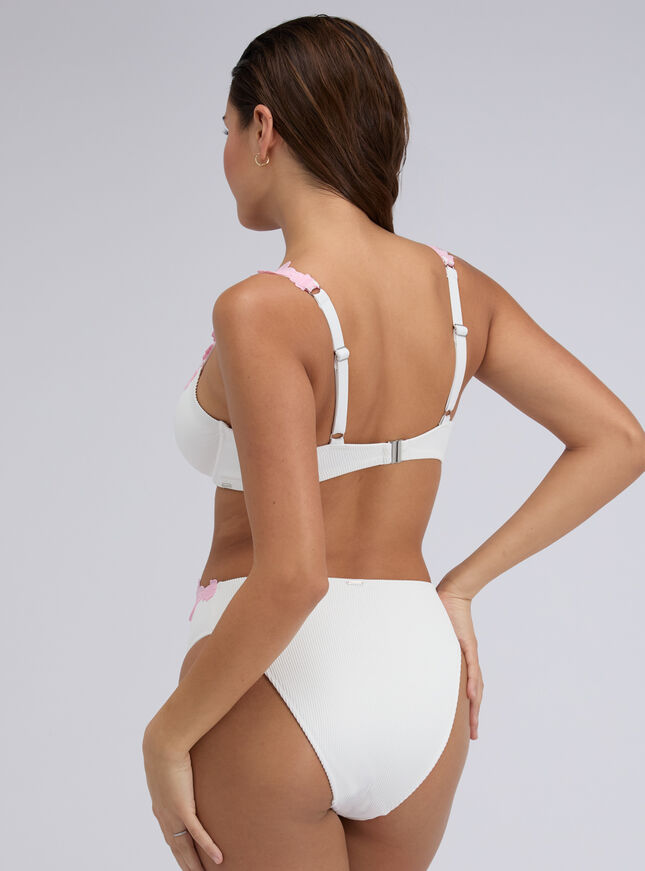 Sardinia plunge bikini top