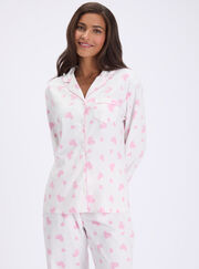 Love clouds fleece pyjamas in a bag