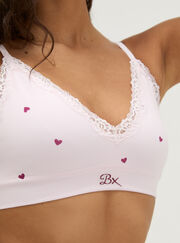2 pack lace plunge seamless bralettes