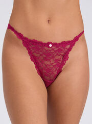 Brooke lace g-string thong