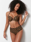 Mozambique leopard bikini top
