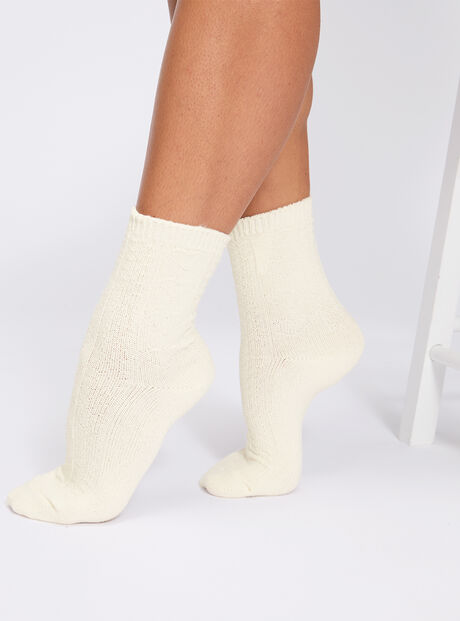 Super soft heart fluffy ankle socks