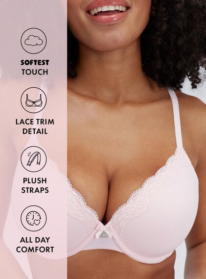 Softest ever plunge bra