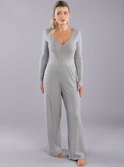 Lillie ribbed wide leg pant