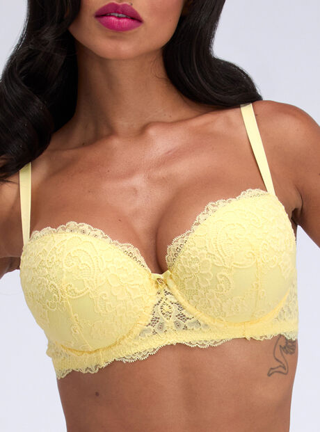 Emma lace balconette bra